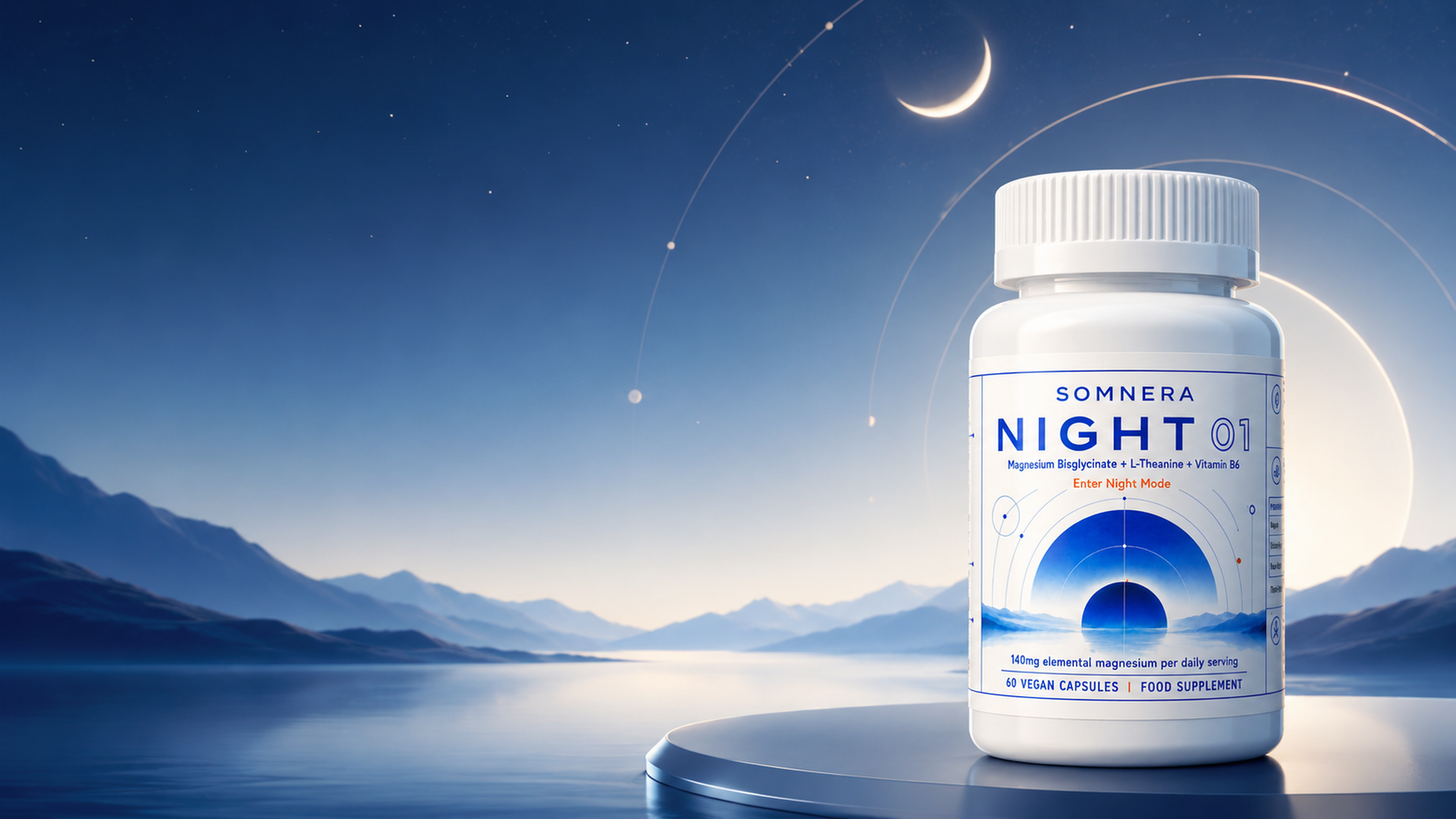 SOMNERA NIGHT 01 nighttime wellness supplement